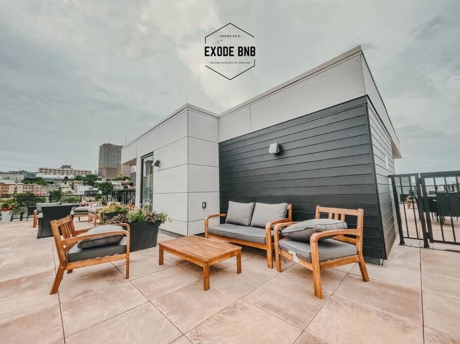 Le Rustique, Chic En Ville, Bbq/ Piscine ควิเบกซิตี้ ภายนอก รูปภาพ